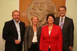 Ernst Kranz, Sabine Doht, Karin Roth, Matthias Doht v.l.n.r.